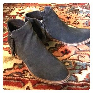 Dolce vita grey suede booties